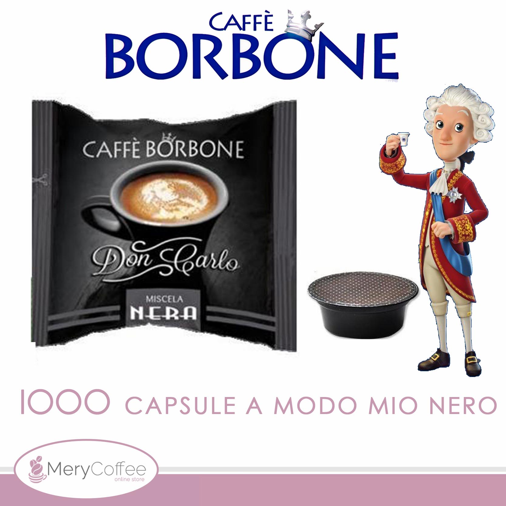 1000 capsule Borbone Respresso dek e Oro compatibili Nespresso