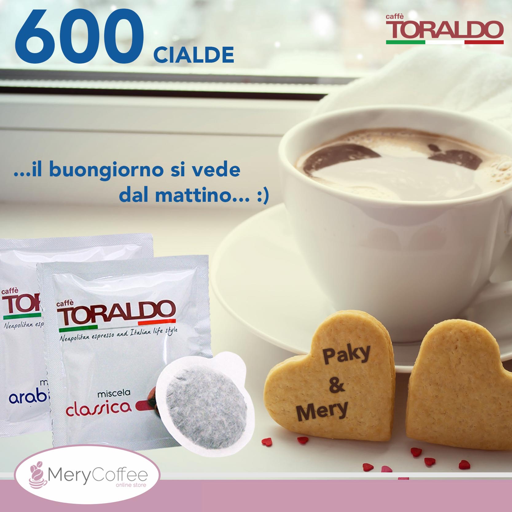 600 Cialde Toraldo Nespresso