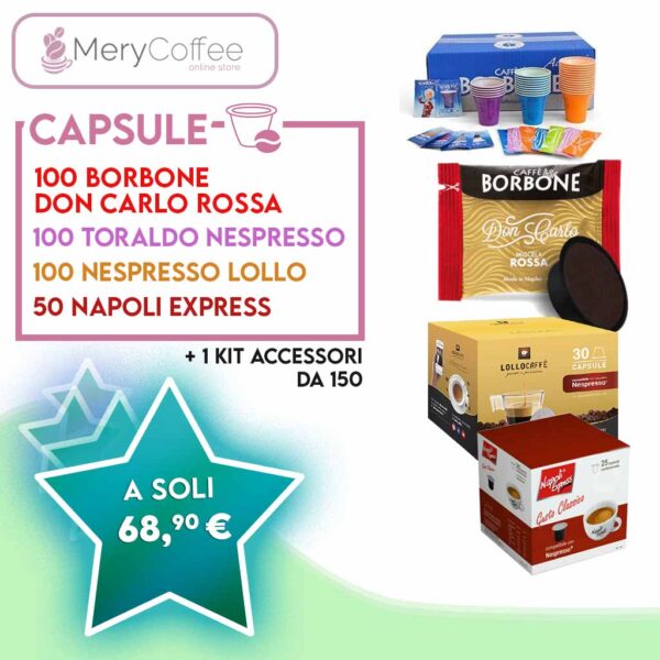 Offerta Capsule Borbone, Toraldo, Nespresso, Napoli Express