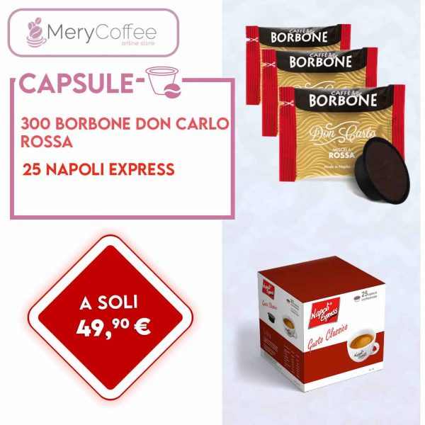 Borbone Don Carlo Rossa + Napoli Express