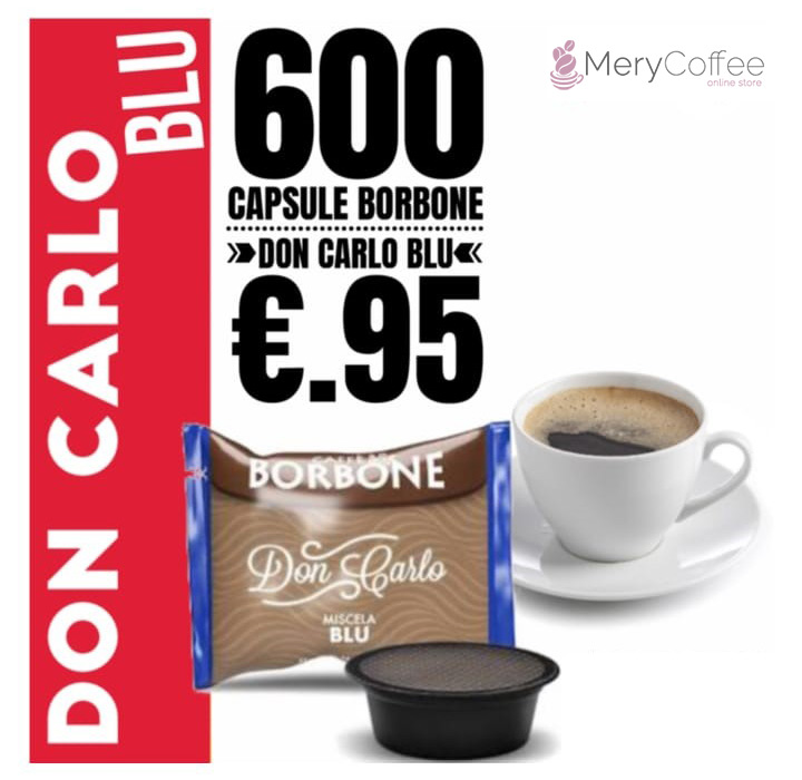 Offerta Capsule Borbone Don Carlo Blu